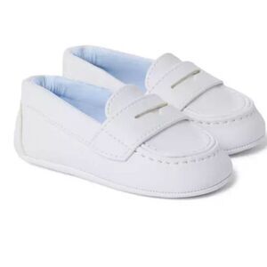 Janie and Jack White Baby Walker Shoes